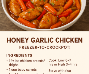 Honey Garlic Chicken