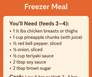 Slow Cooker Beef Stew (Freezer-Friendly!)